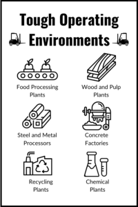 Forklift Tough Operating Environments