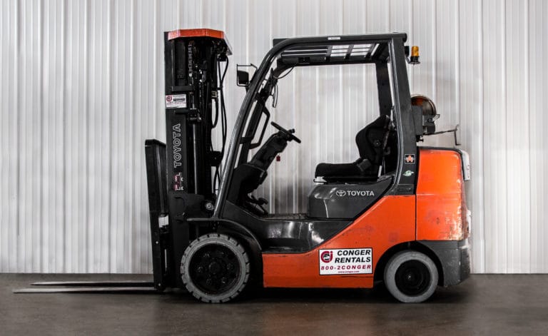 used combustion cushion tire forklift