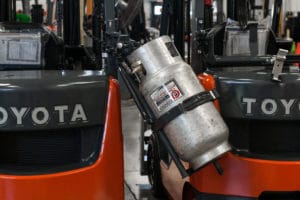 Drop Down LPG Tank for Forklift