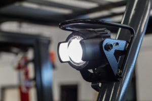 LED Light on Forklift Mast