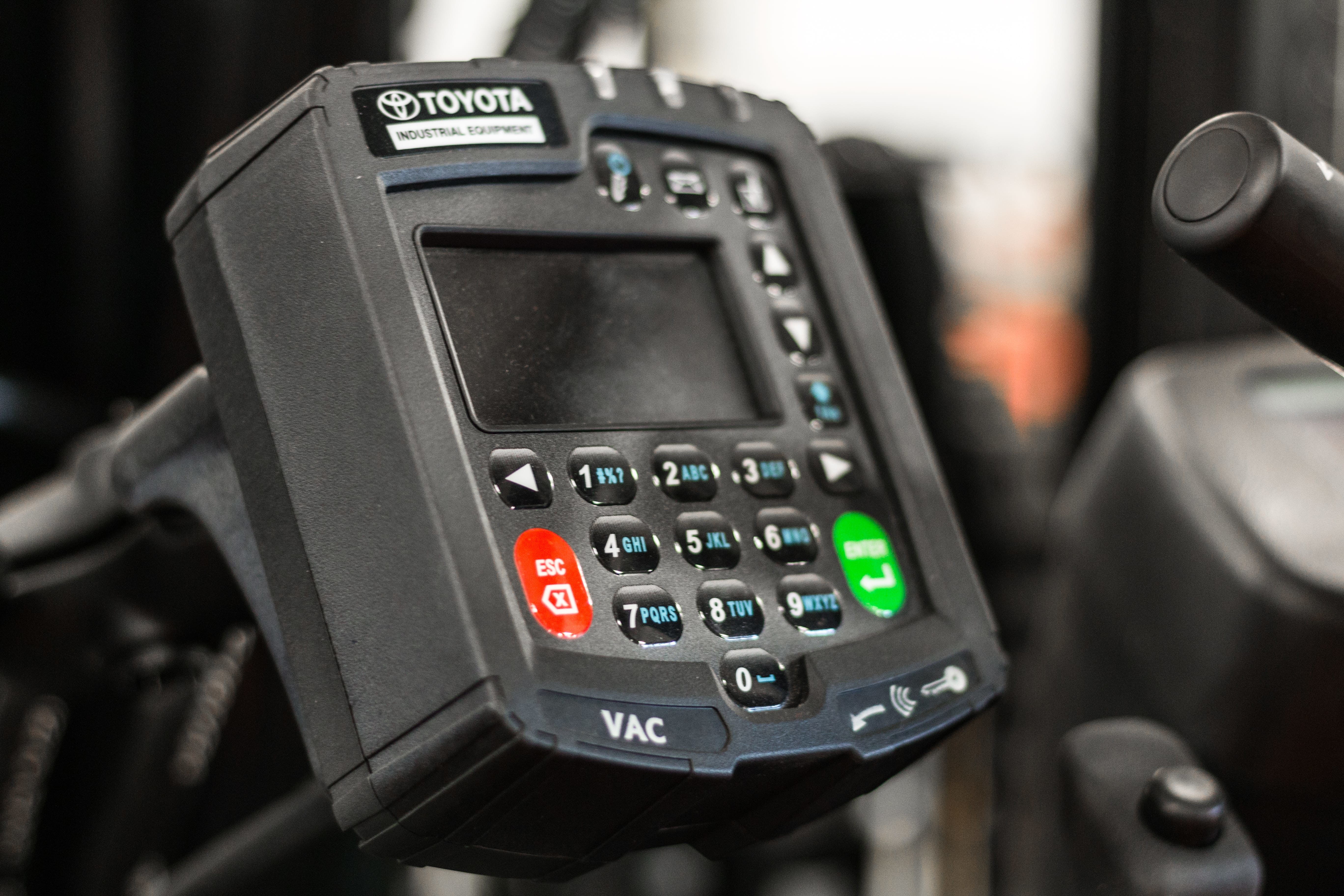 Toyota Forklift Fleet Management T-Matics Device
