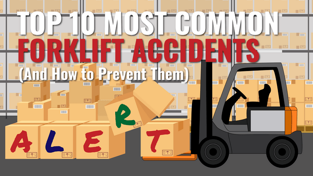 Top 10 Most Common Forklift Accidents banner