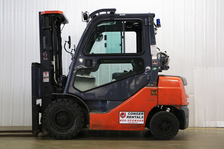 Used Toyota LPG Pneumatic Tire Forklift For Sale