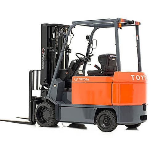 Toyota StandUp Electric Forklift 3,000 lbs. to 4,000 lbs. Capacity