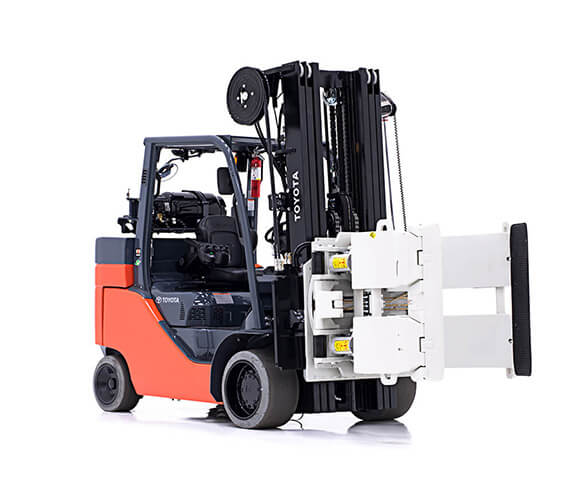 Toyota Paper Roll Special Forklift 8 000 Lbs To 15 500 Lb Capacity