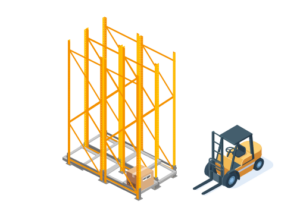 Push-Back Racking