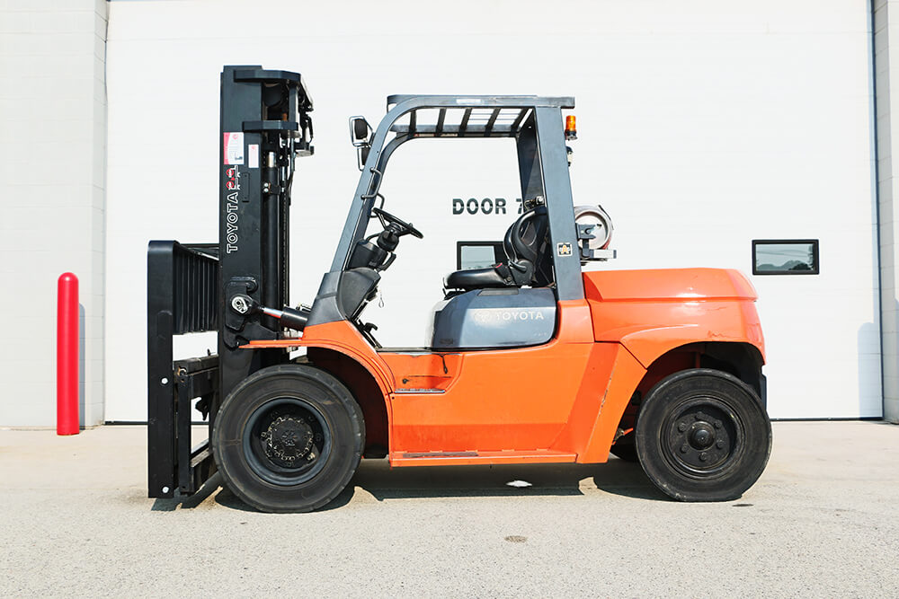 Used Toyota Pneumatic Tire Forklift