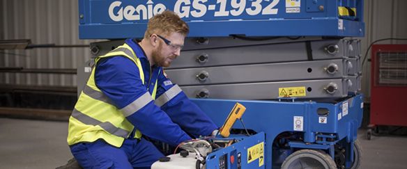 Genie scissor lift maintenance