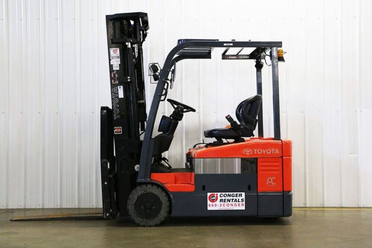 used 3-wheel electric forklift for sale