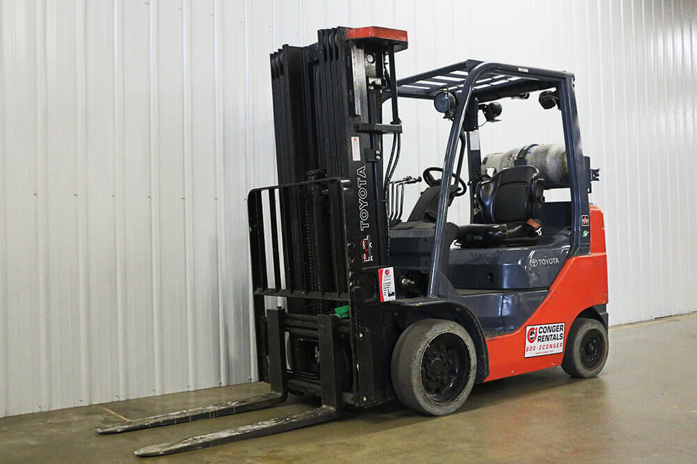 used toyota cushion forklift