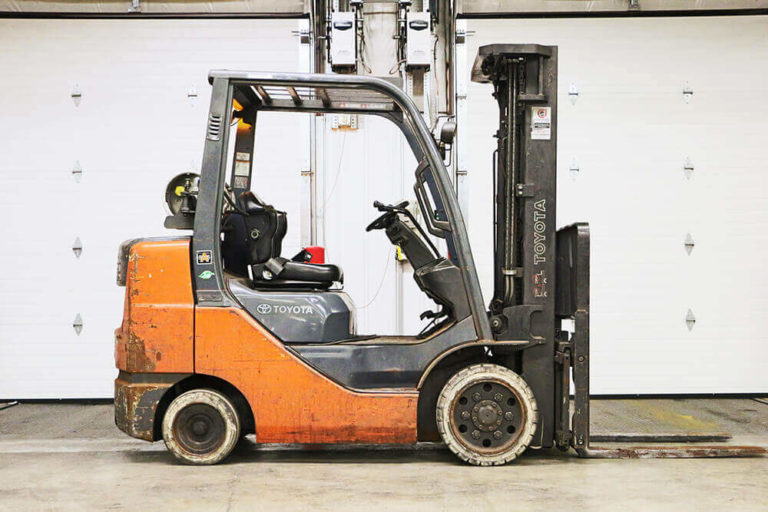 used toyota 6,500 lb. forklift in green bay, wisconsin