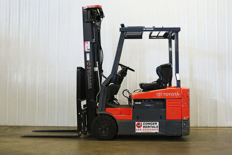 toyota 3-wheel electric forklift for sale