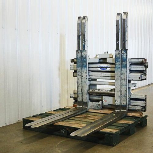 Cascade single double pallet handler up to 10 000 lb capacity