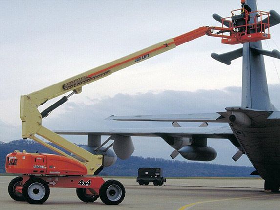 jlg e600 series boom lift aviation maintenance