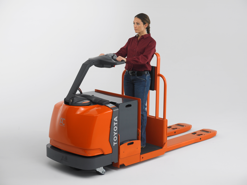 Toyota CenterControlled Rider Pallet Jack 6,000 lb. 8,000 lb. Capacity