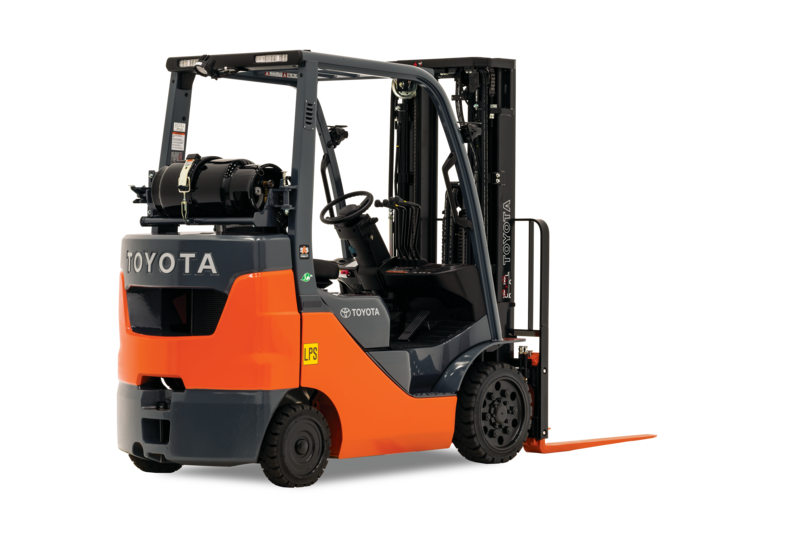 Toyota Core IC Cushion Forklift Product Photo Side Angle