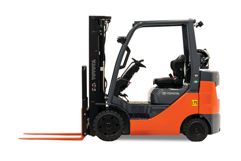 Toyota Core IC Cushion Forklift Product Photo Side