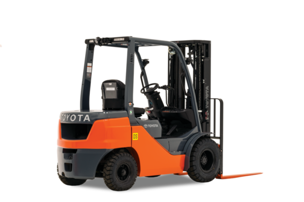 Toyota Core IC Pneumatic Forklift Product Photo Side Back