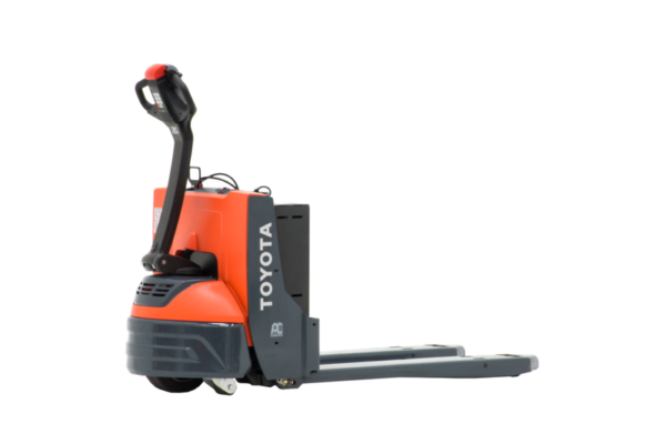 Toyota 8HBW23 Electric Walkie Pallet Jack Product Photo Side Back