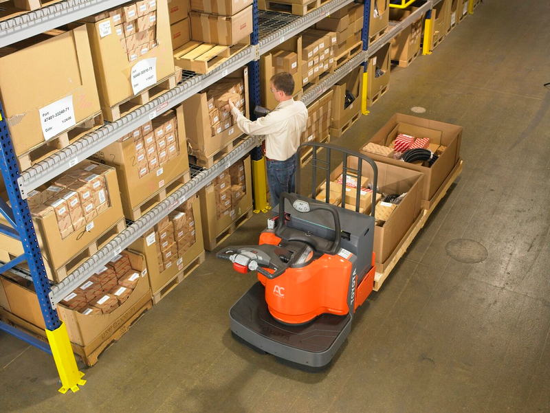 Toyota End-Controlled Rider Pallet Jack Application Photo (4)