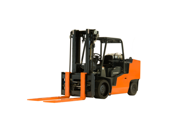 Toyota High-Capacity IC Cushion Forklift Product Photo Side Front