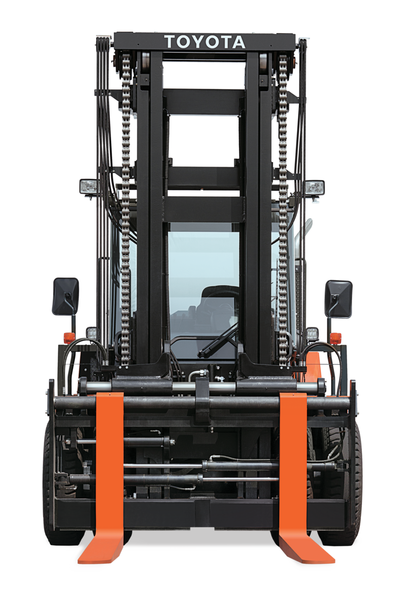 Toyota High-Capacity IC Pneumatic 5FD Forklift Product Photo Front