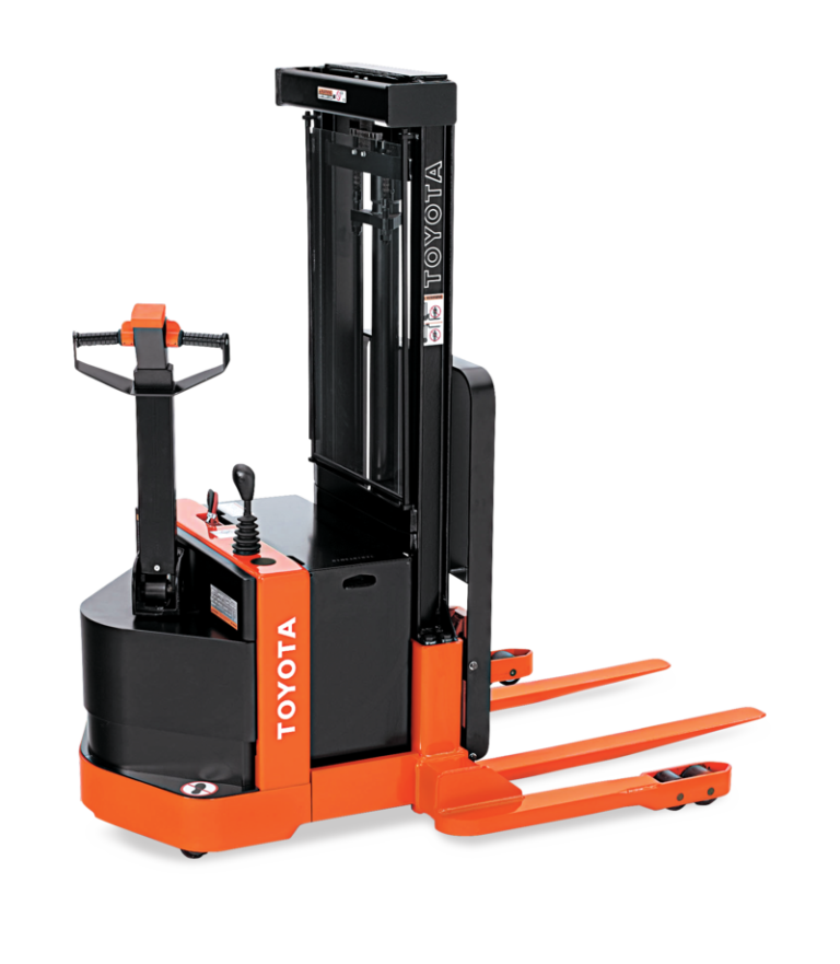 Toyota Industrial Walkie Stacker Product Photo Side Back