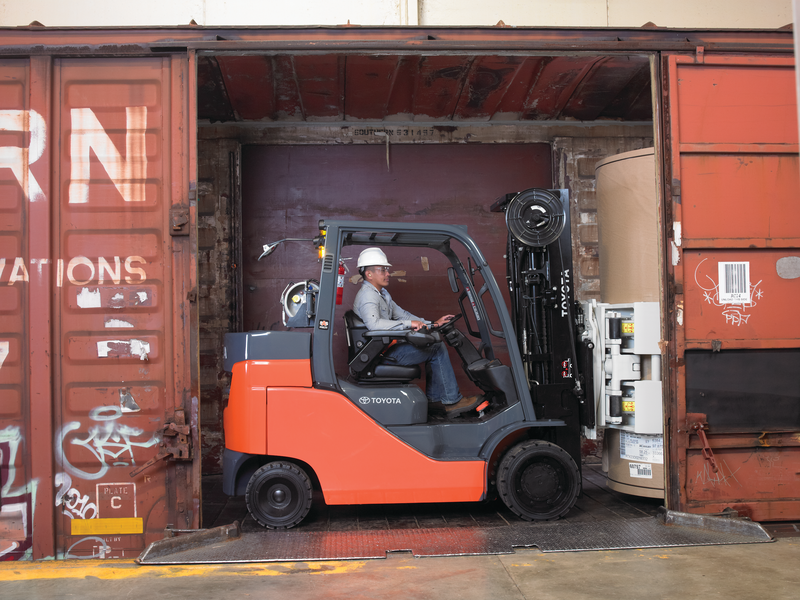 Toyota Paper Roll Special Forklift Application Photo (3)