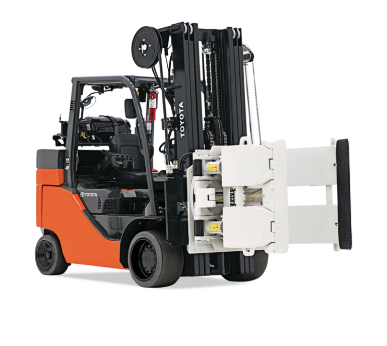 Toyota Paper Roll Special Forklift Product Photo Side Front