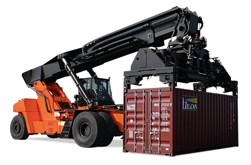 New Toyota Reach Stacker Container Handler // THD9900-R60-90