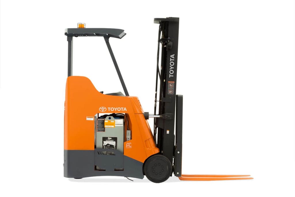 New Toyota StandUp Electric Forklift // SR1BE, SR1HP