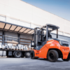 Toyota 80V Electric Pneumatic Forklift Application 2