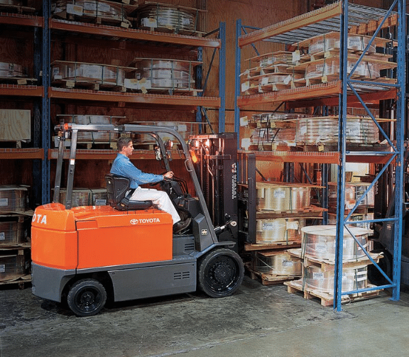 New Toyota Large Electric Forklift // 7FBCU35-55 New Toyota Large Electric Forklift // 7FBCU35-55