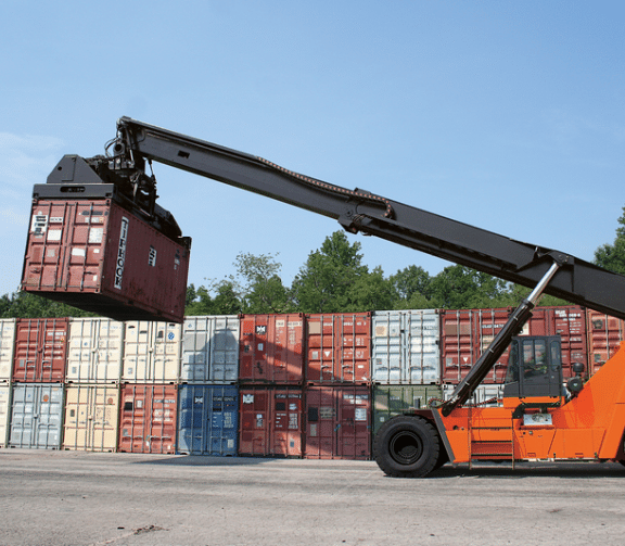 New Toyota Reach Stacker Container Handler // THD9900-R60-90