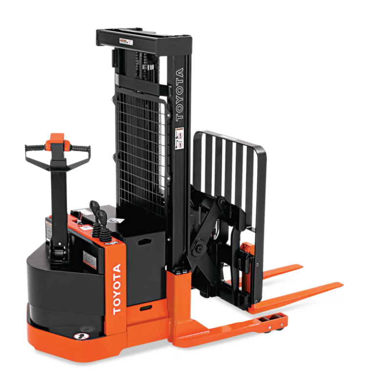 Toyota Walkie Reach Truck Product Photo Side Back