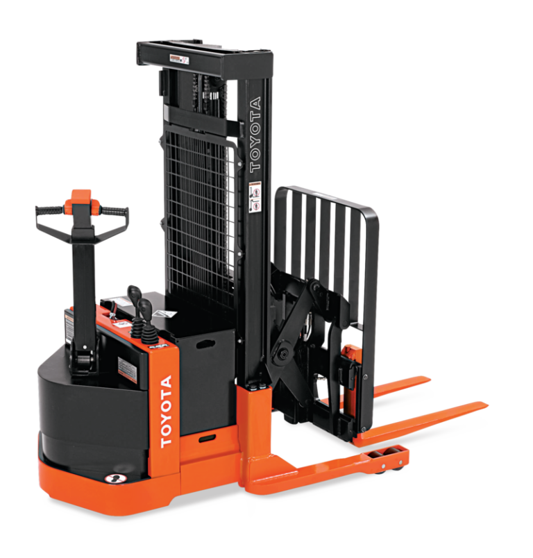 Toyota Walkie Reach Truck Product Photo Side Back