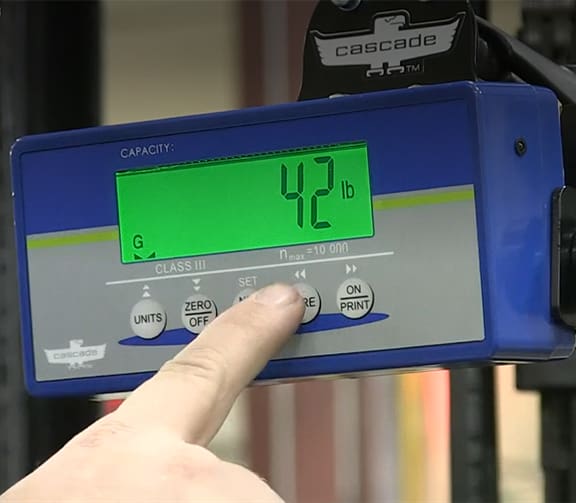Weigh Fork Display