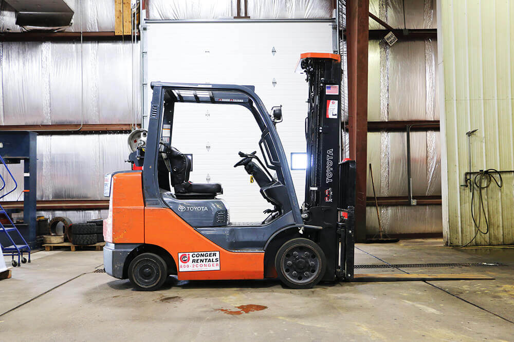 6,000 lb. cushion forklift