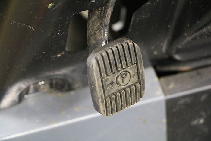 Forklift-Parking-Brake forklift parking brake pedal