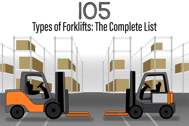 105 Types of Forklifts: The Complete List