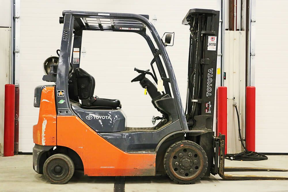 4,000 lb. cushion forklift