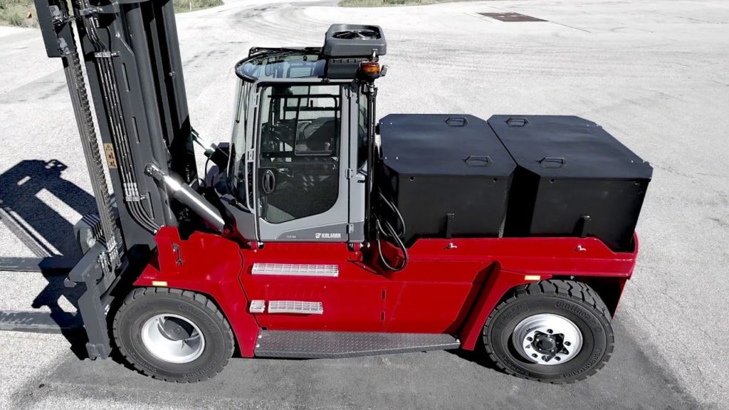 Kalmar high-capacity electric forklift