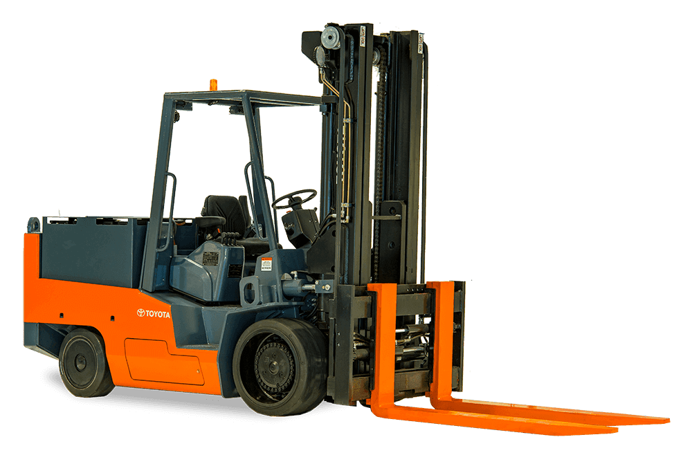Toyota high-capacity electric forklift