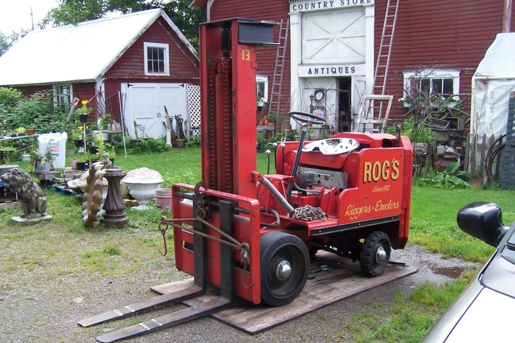 Towmotor forklift circa 1940's