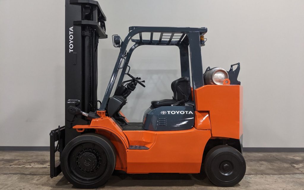 12,000 lb. cushion forklift