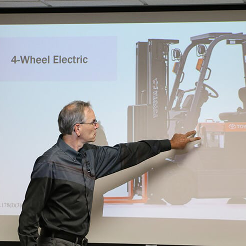 Forklift Train the Trainer Class