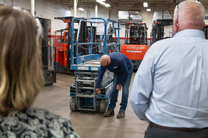 MEWP Train the Trainer Class Demonstration