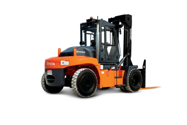 Toyota High-Capacity Core IC Pneumatic Forklift Product Photo Side Back