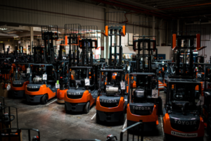 Equipment in a Warehouse