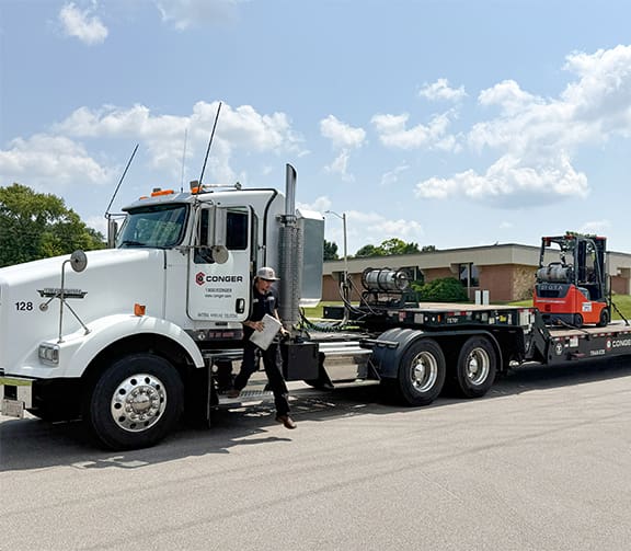 Forklift Rental Delivery